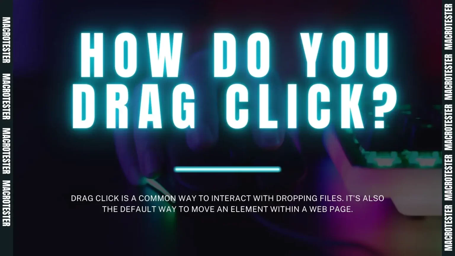 how-do-you-drag-click